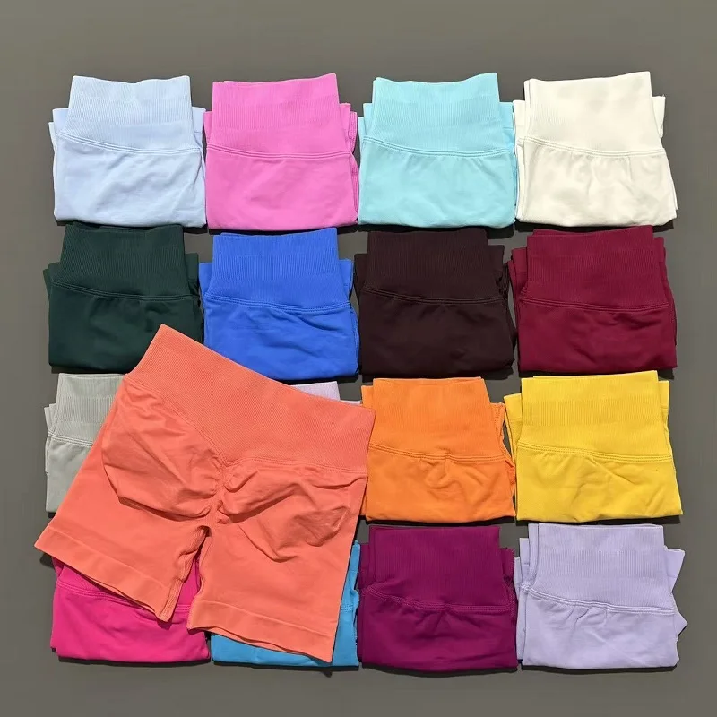 Home Gym With Leg Press - Women Fitness Workout Shorts Yoga High