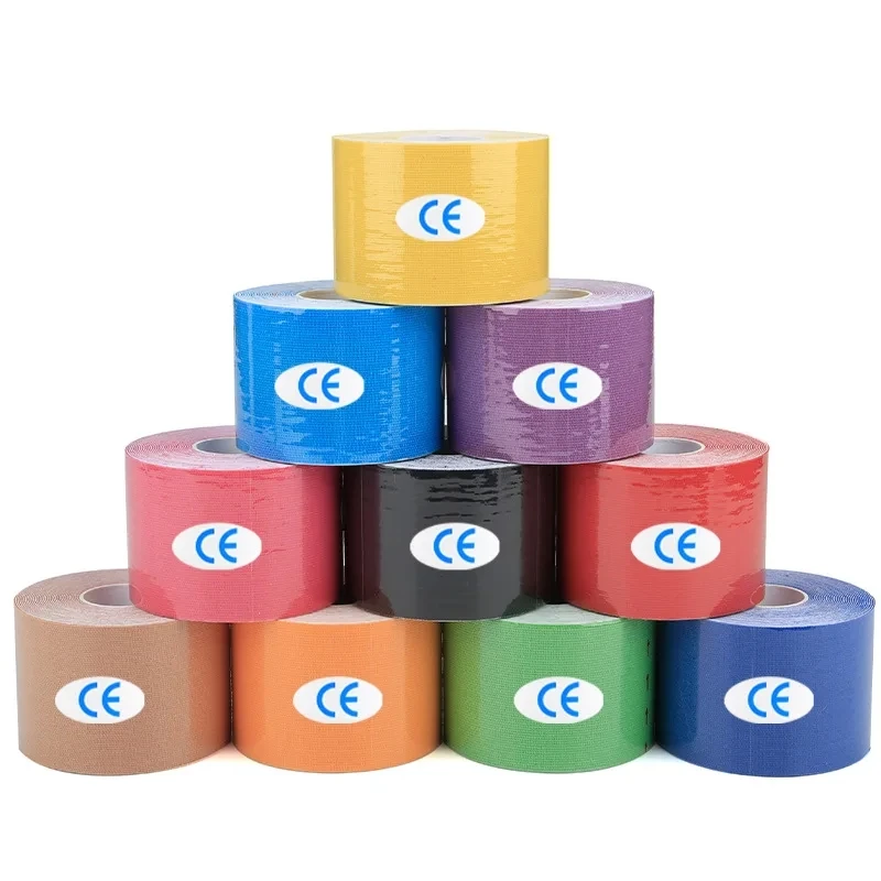 Home Gym Decor - Sports Waterproof Kinesiology Tape Stickers Athletic