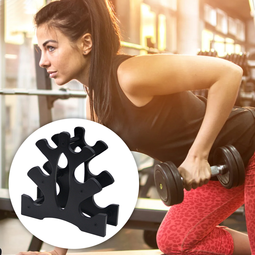 Home Gym Organization - Weight Storage Organizer 3 Tier Dumbbell