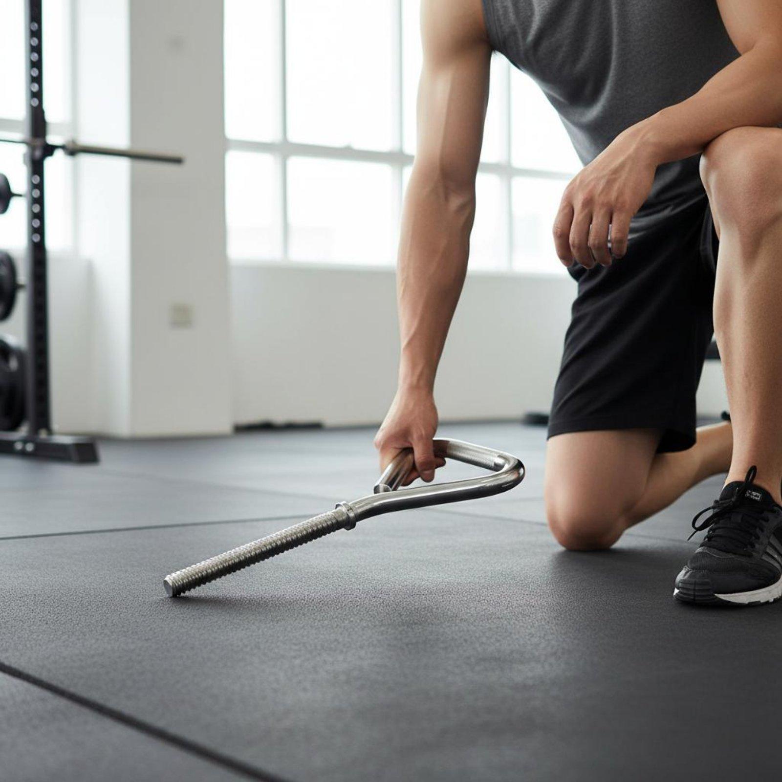 Home Gym Build - Versatile Kettlebell Handle Adjustable Steel Plate