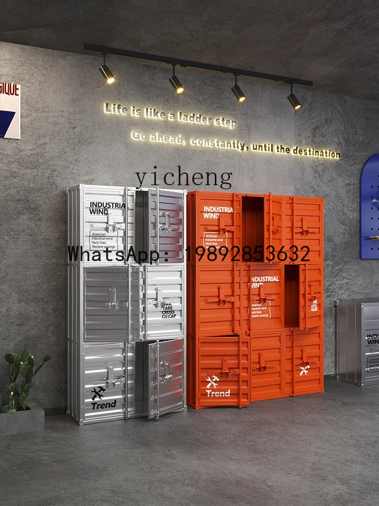 Home Gym Minimalist - Gym Wardrobe Industrial Style Storage Organizer