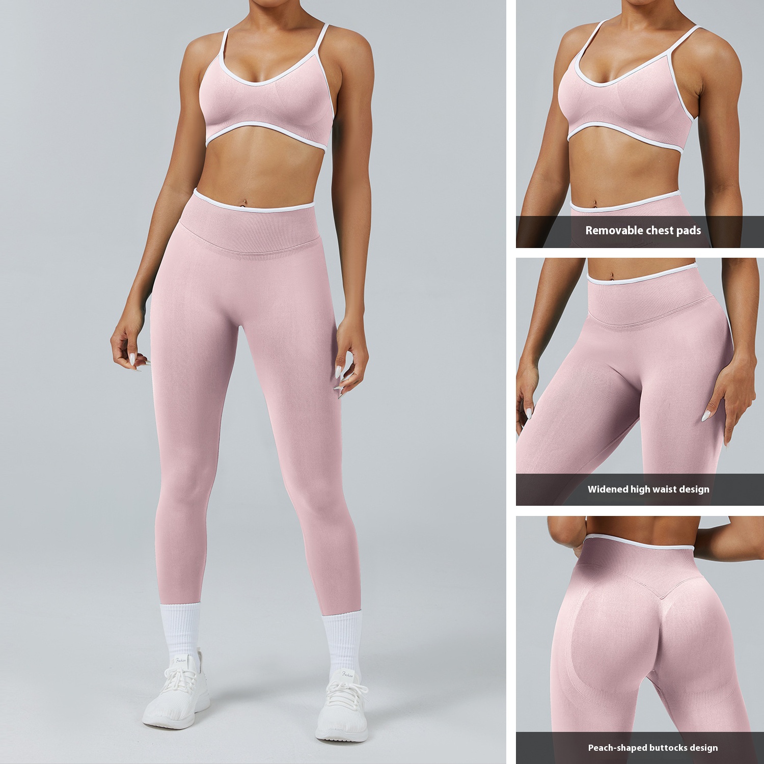 Women's Color Block Yoga Set S - Home Gym Build ulasan dan harga