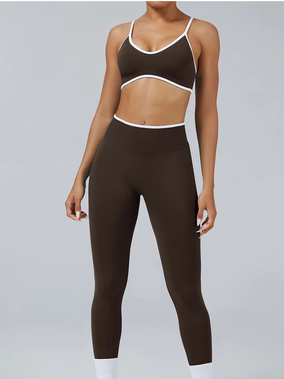 Women's Color Block Yoga Set S - Home Gym Build ulasan dan harga