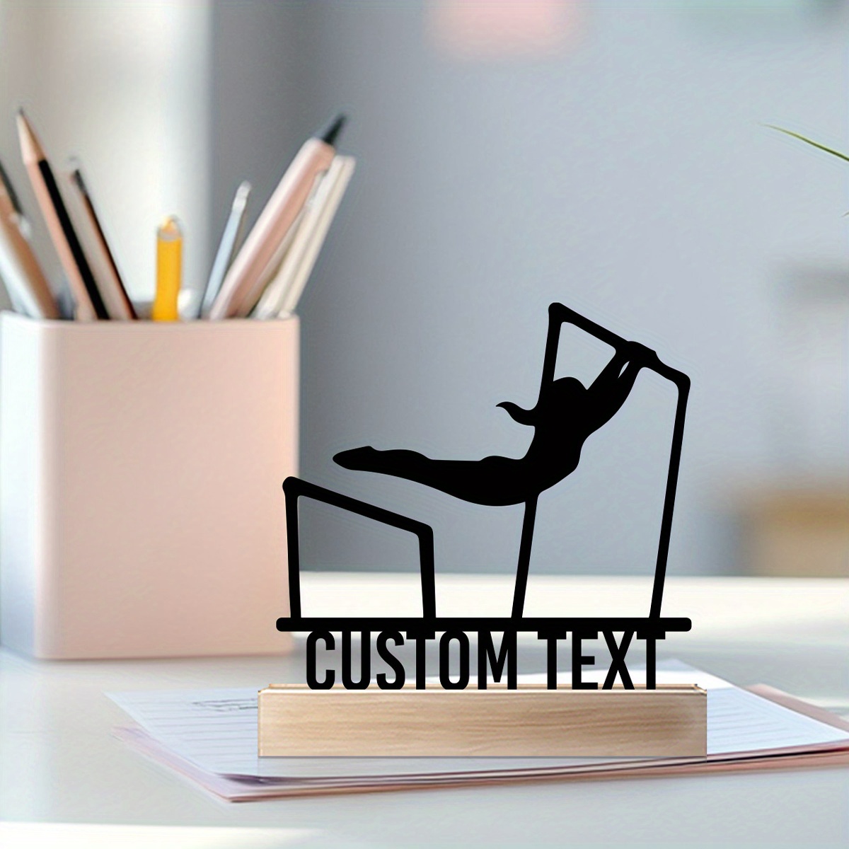 Custom Text Engraved Gymnast M - Home Gym Minimalist ulasan dan harga