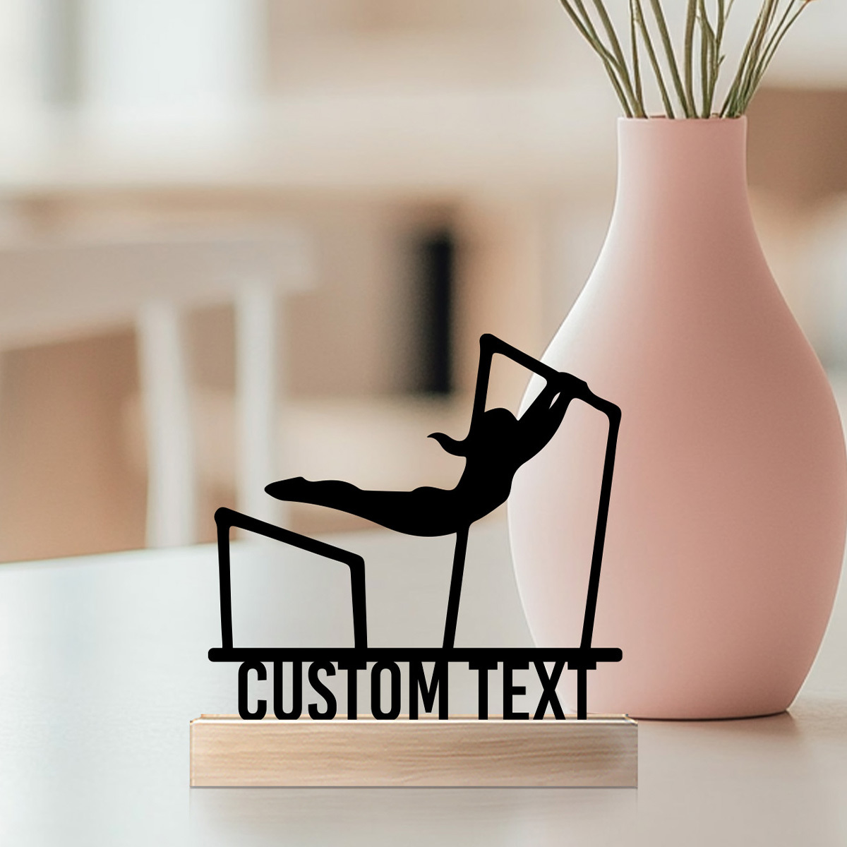 Custom Text Engraved Gymnast M - Home Gym Minimalist ulasan dan harga