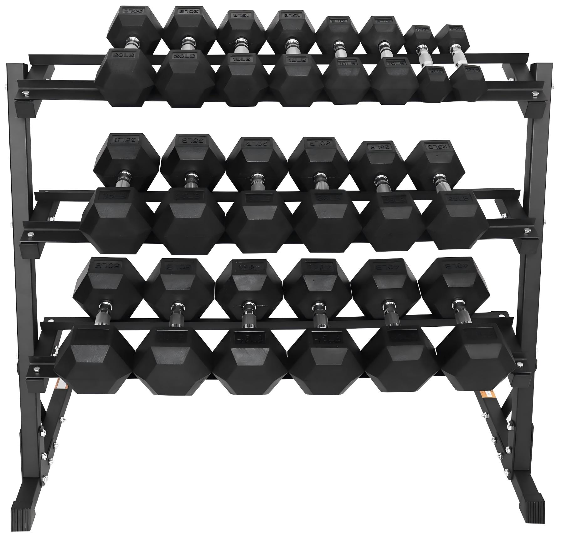 Premium Rubber Coated Hex Dumb - Home Gym Build ulasan dan harga