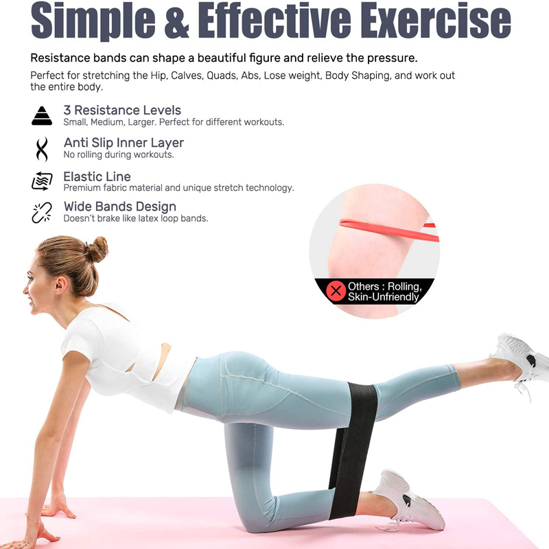 3PCS Women Men Fabric Resistan - Home Gym Outfit ulasan dan harga