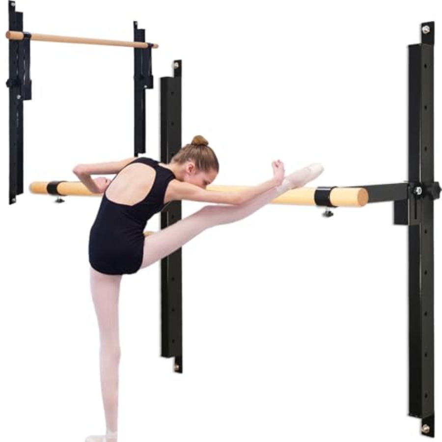 Wall Mounted Ballet Barre 4ft  - Home Gym Wall Mounted ulasan dan harga