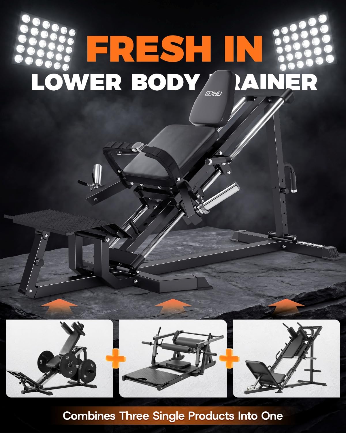 LH01 Leg Press and Hip Thrust  - Home Gym With Leg Press ulasan dan harga