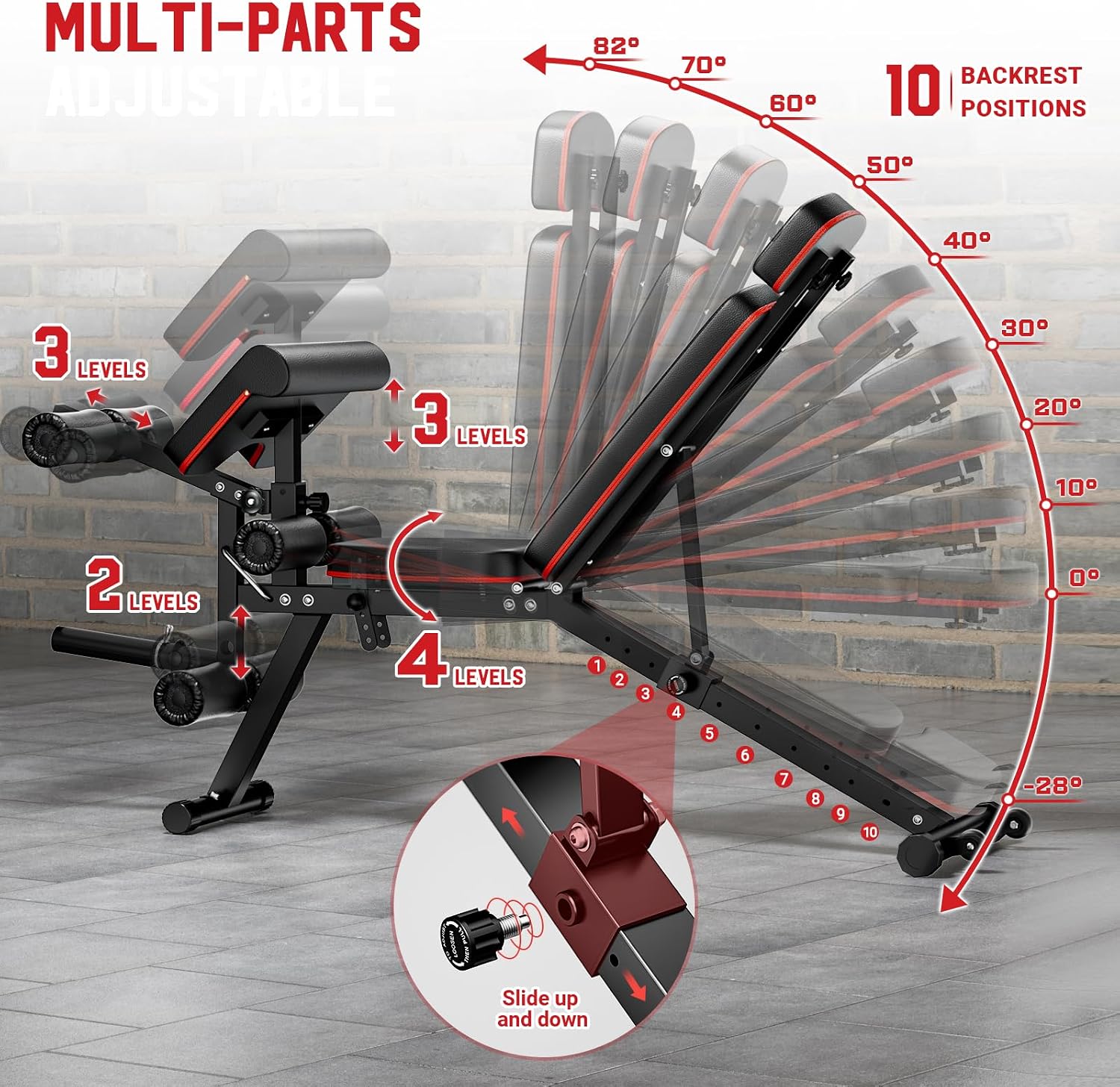 Workout Bench With Leg Extensi - Home Gym With Leg Press ulasan dan harga