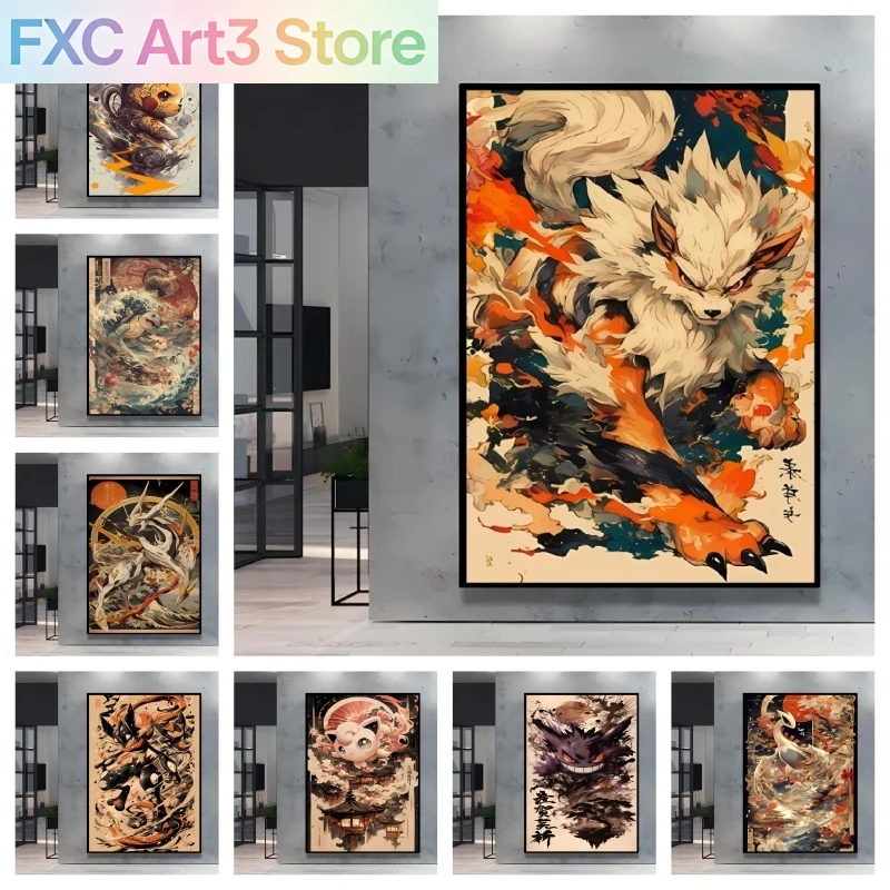 1PC frameless, Paintings High  - Home Gym Decor ulasan dan harga