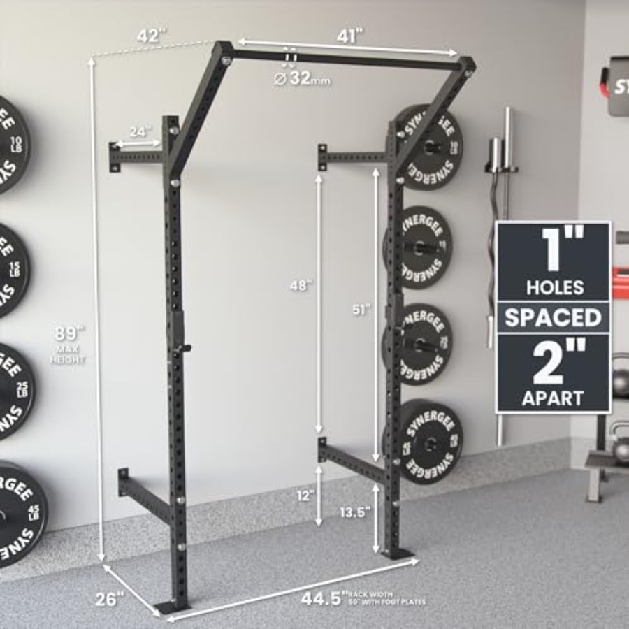 Wall Mounted Squat Rack for ho - Home Gym Wall Mounted ulasan dan harga