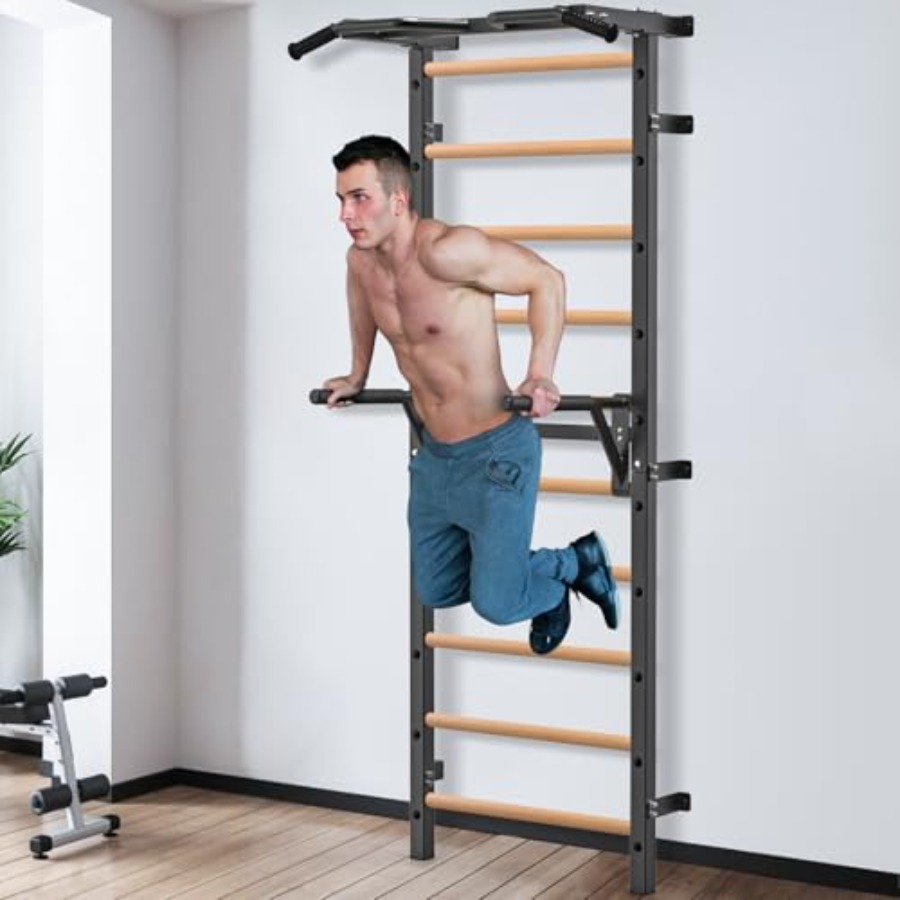 Wall Mounted Gymnastic Stall B - Home Gym Wall Mounted ulasan dan harga