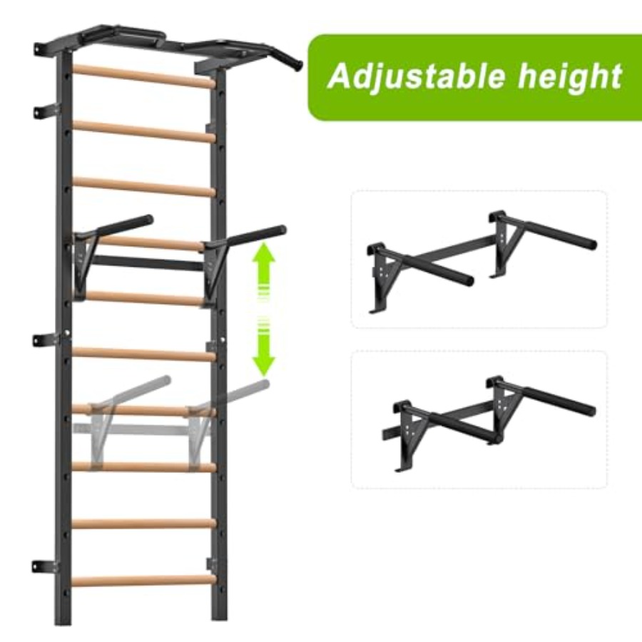 Wall Mounted Gymnastic Stall B - Home Gym Wall Mounted ulasan dan harga