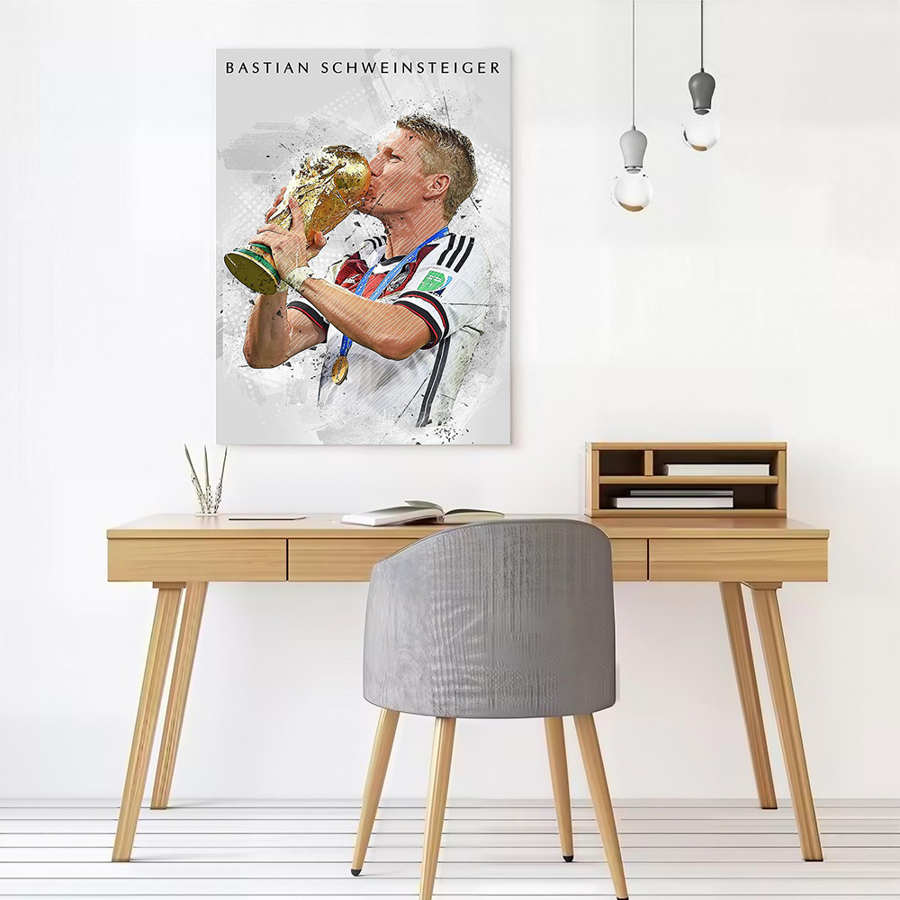 Bastian Schweinsteiger Canvas  - Home Gym Decor ulasan dan harga