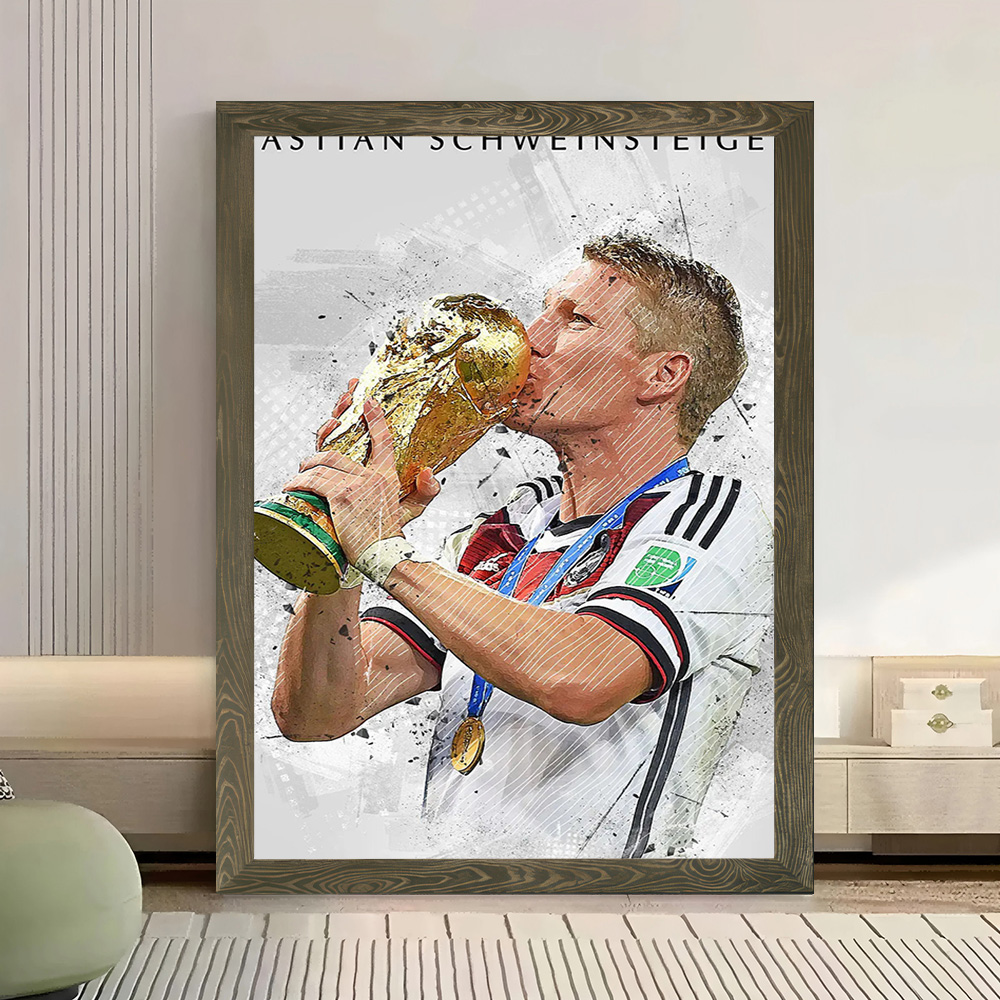Bastian Schweinsteiger Canvas  - Home Gym Decor ulasan dan harga