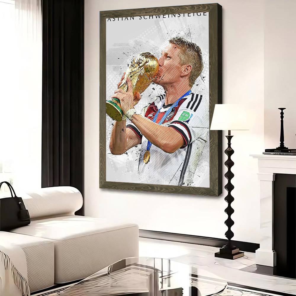 Bastian Schweinsteiger Canvas  - Home Gym Decor ulasan dan harga