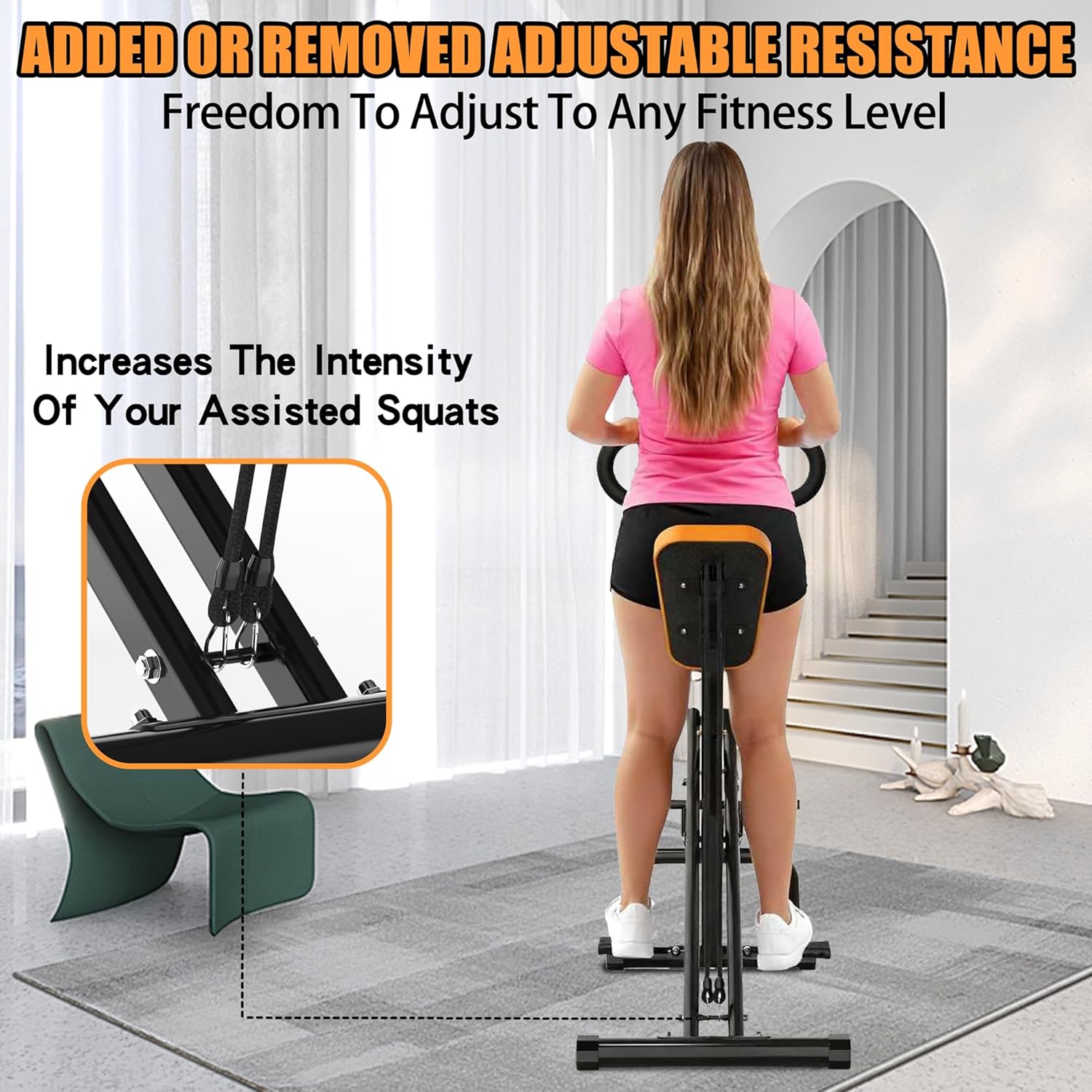 Squat Machine For Home, Assist - Home Gym With Leg Press ulasan dan harga