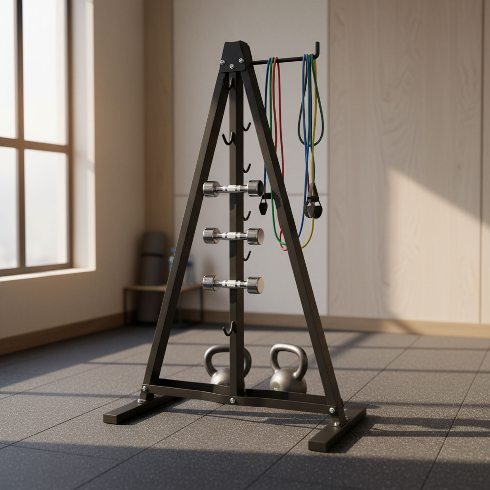 Lat Pull Down Bar Organizer wi - Home Gym Organization ulasan dan harga