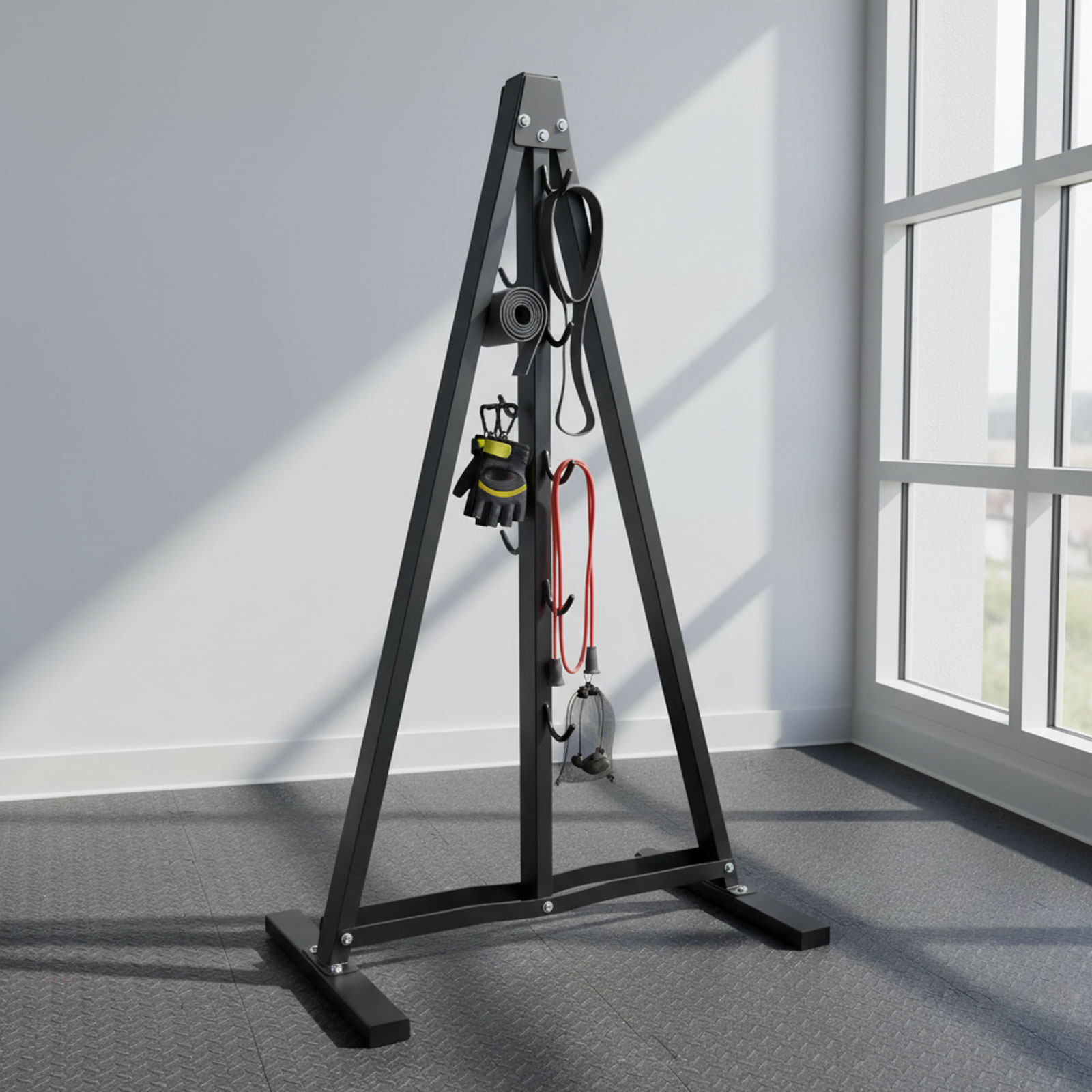Lat Pull Down Bar Organizer wi - Home Gym Organization ulasan dan harga