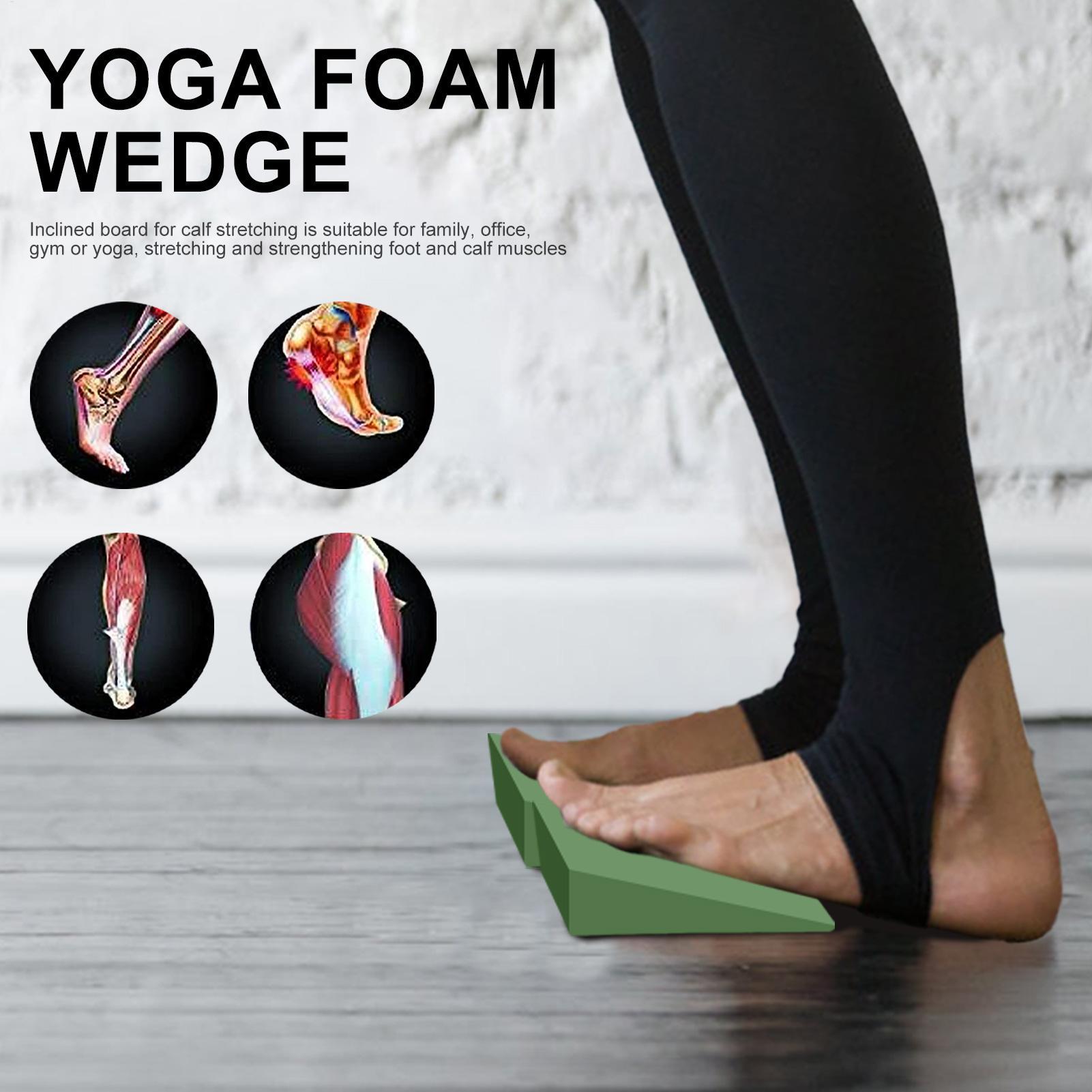 1Pairs Yoga Wedge Blocks EVA F - Home Gym Build ulasan dan harga