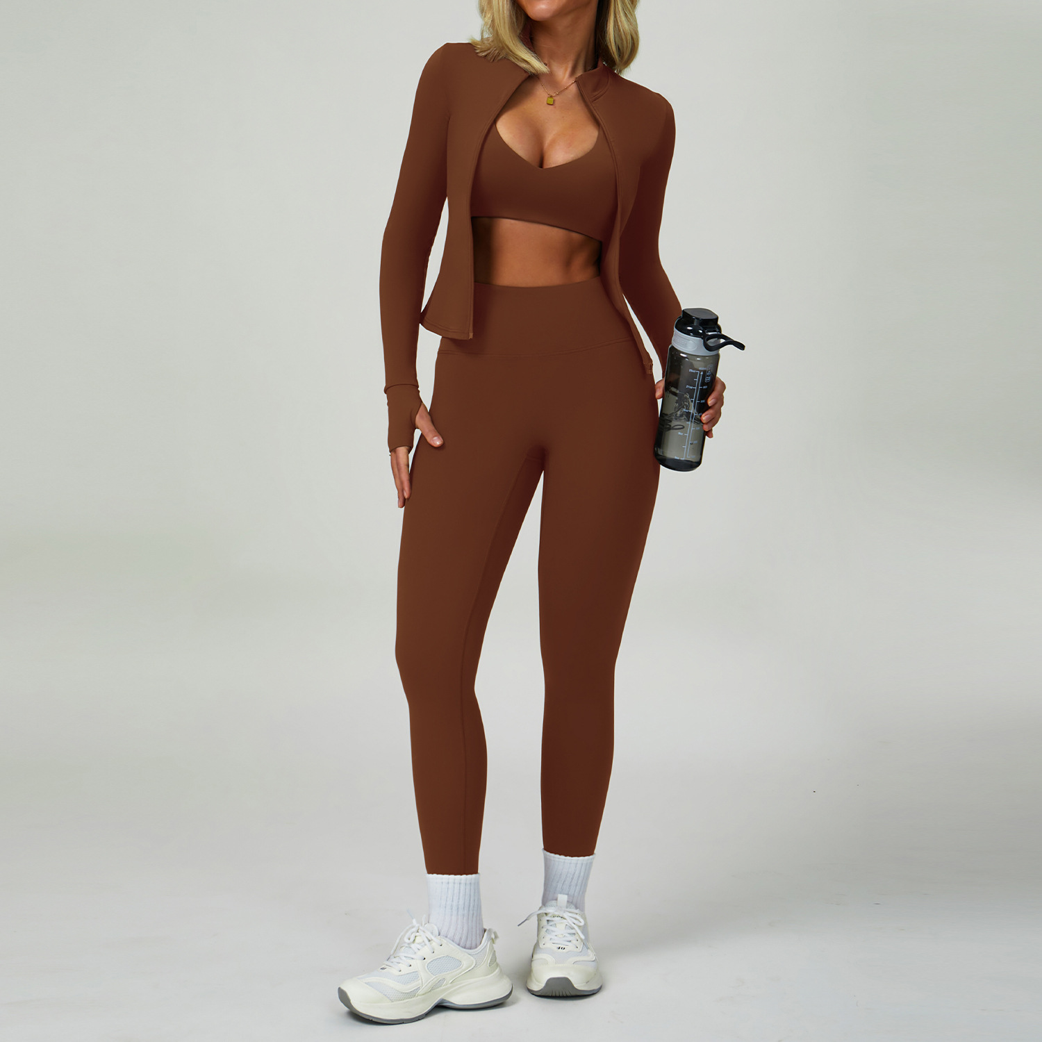 2-3PCS Yoga Suit Women Tracksu - Home Gym With Leg Press ulasan dan harga