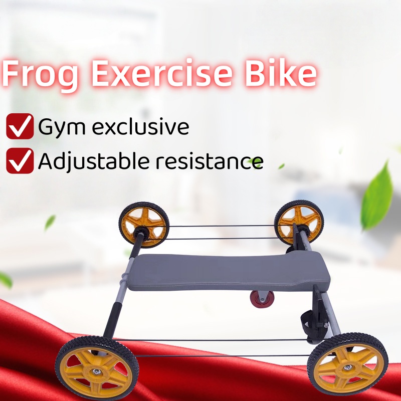 Frog exercise bike four-wheel  - Home Gym No Equipment ulasan dan harga