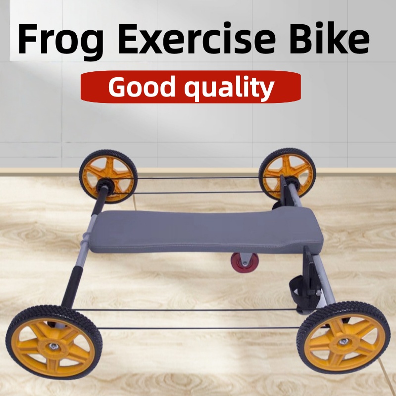 Frog exercise bike four-wheel  - Home Gym No Equipment ulasan dan harga