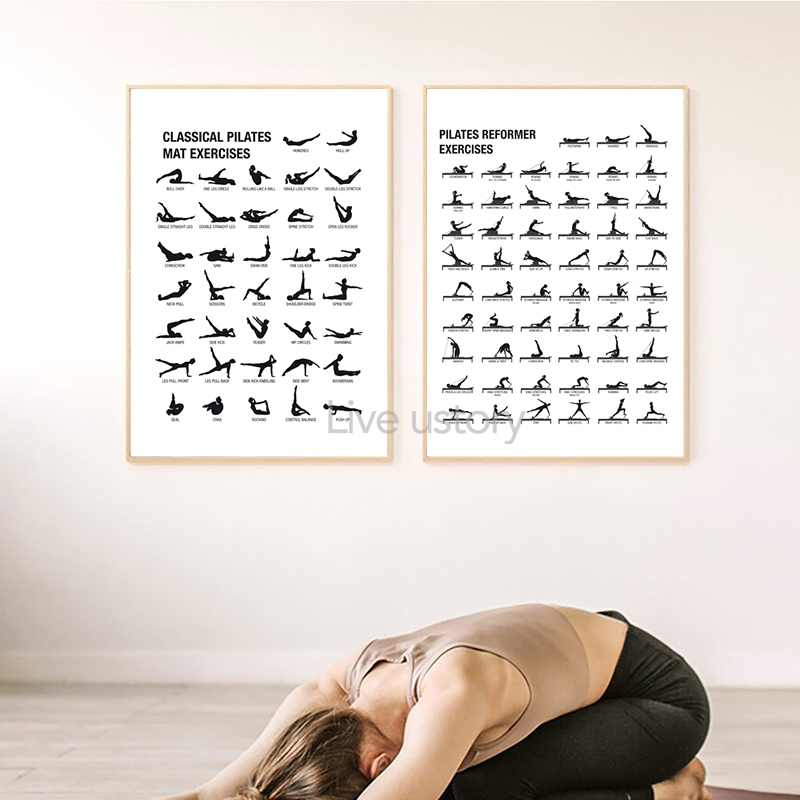 Frameless Pilates Workout Char - Home Gym Aesthetic ulasan dan harga