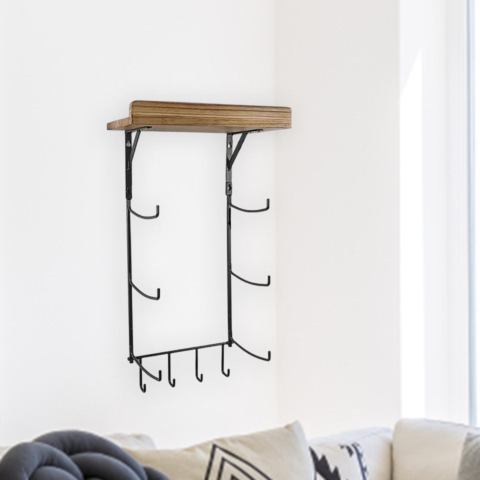 Yoga Mat Wall Rack Metal Stora - Home Gym Organization ulasan dan harga