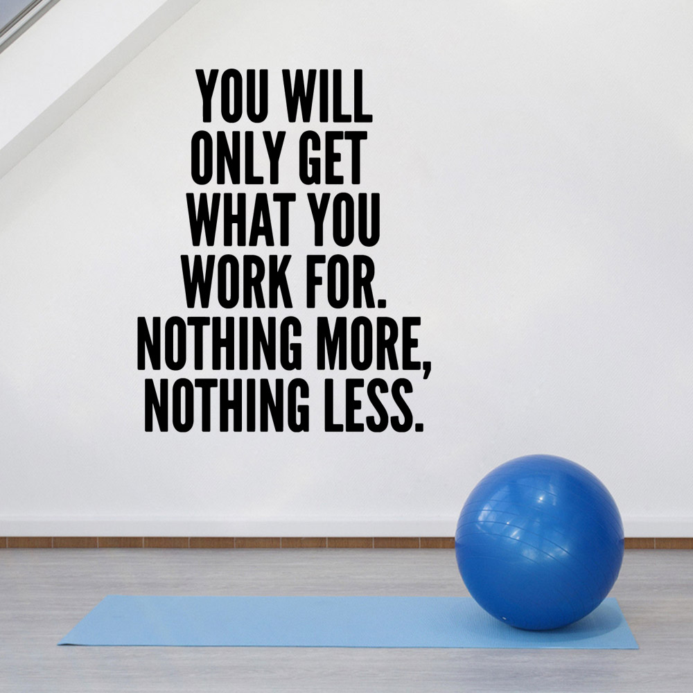 Drop Shipping GYM Wall Art Dec - Home Gym Aesthetic ulasan dan harga