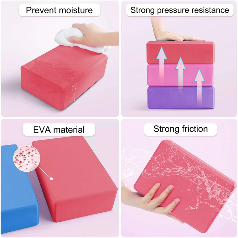 Yoga Building Blocks Cubes Pil - Home Gym Build ulasan dan harga