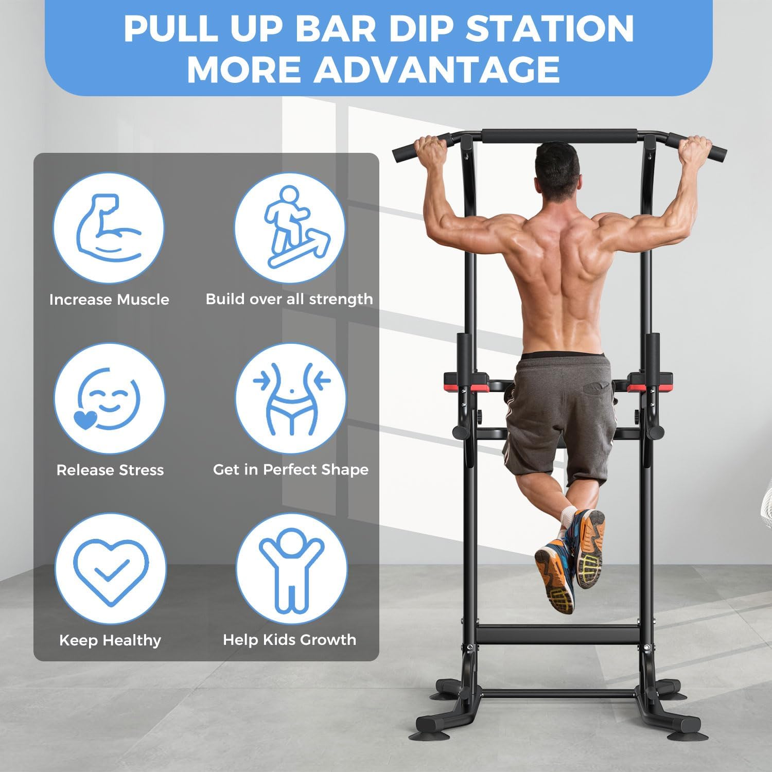 Home Gym Multi - Function Dip  - Home Gym Build ulasan dan harga